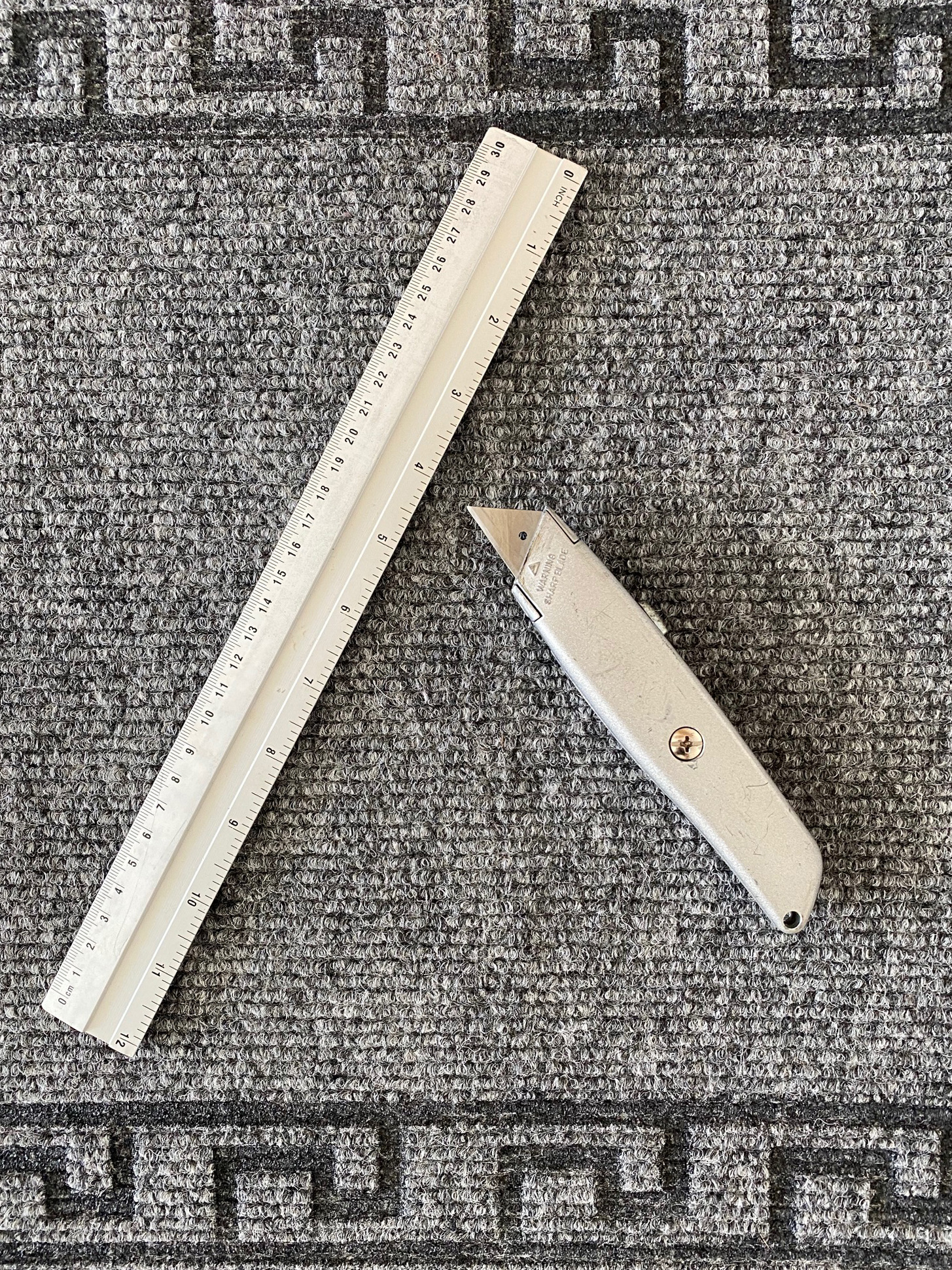 Greece - Naaldvilt Keukenloper - Grijs - 66 cm