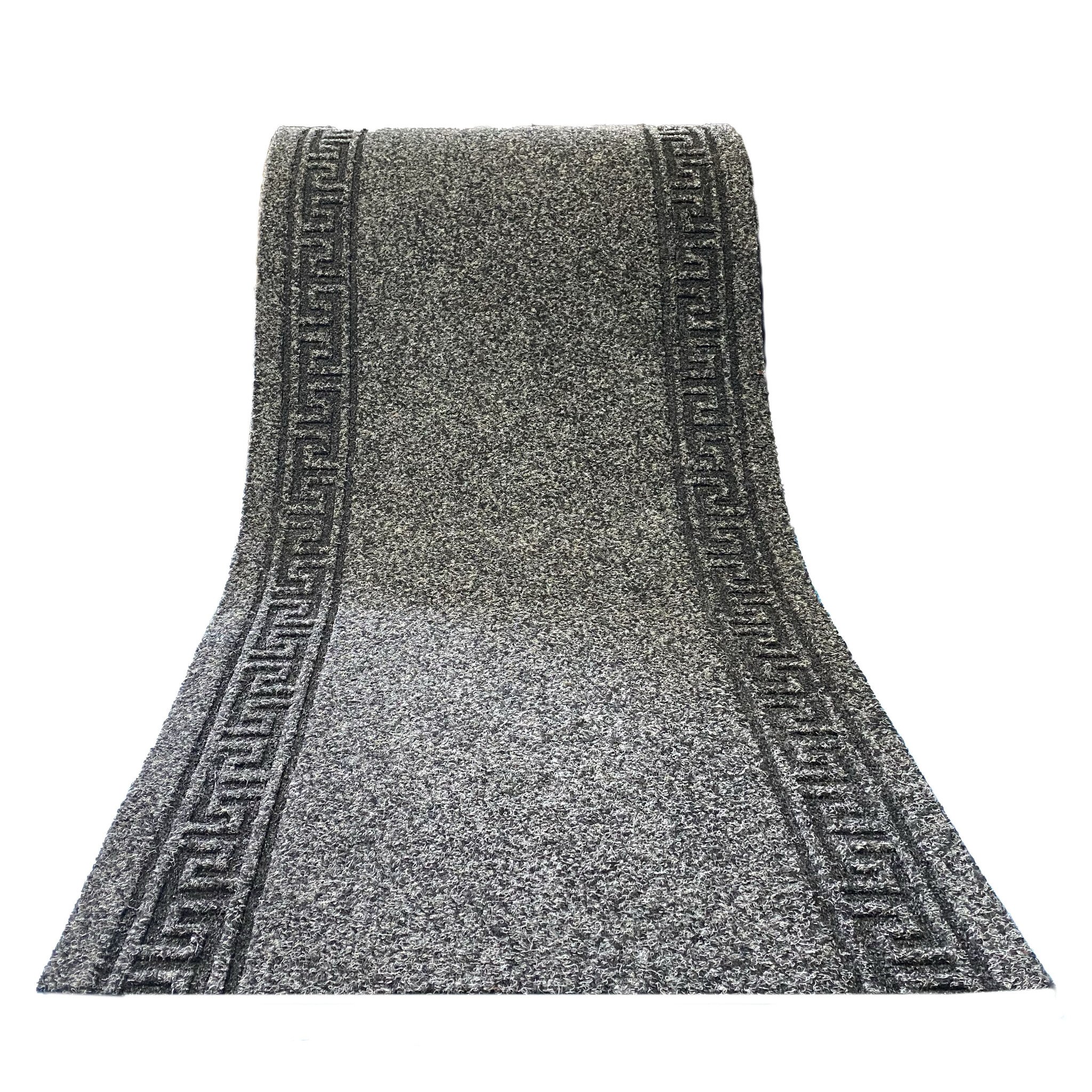 Kreta - Naaldvilt Keukenloper - Antraciet - 66 cm