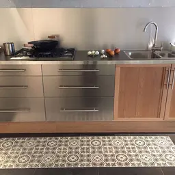 Brussels - Vinyl Keukenloper - 62 cm