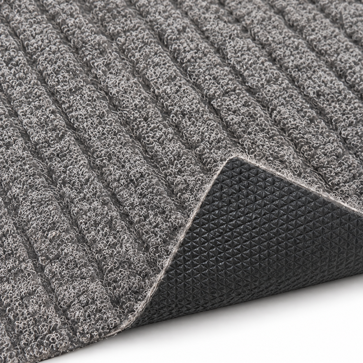 Stripe - Naaldvilt Keukenloper - Grijs - 50 cm