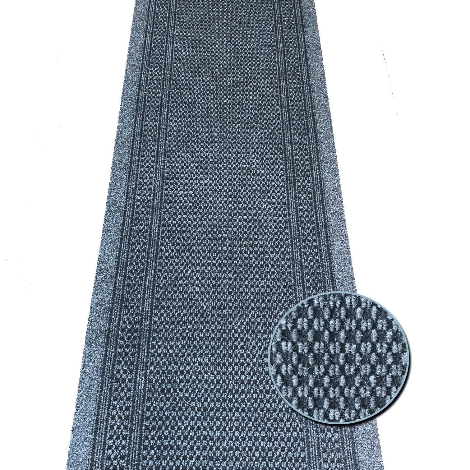 JYG Racing grijs - Antislip tapijtloper – 66 cm breed