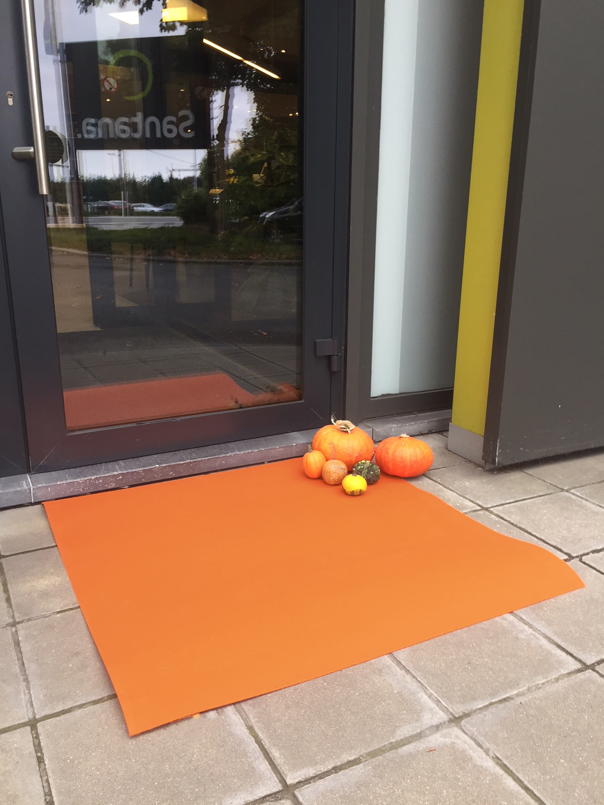 Oranje Loper op lengte - 200cm