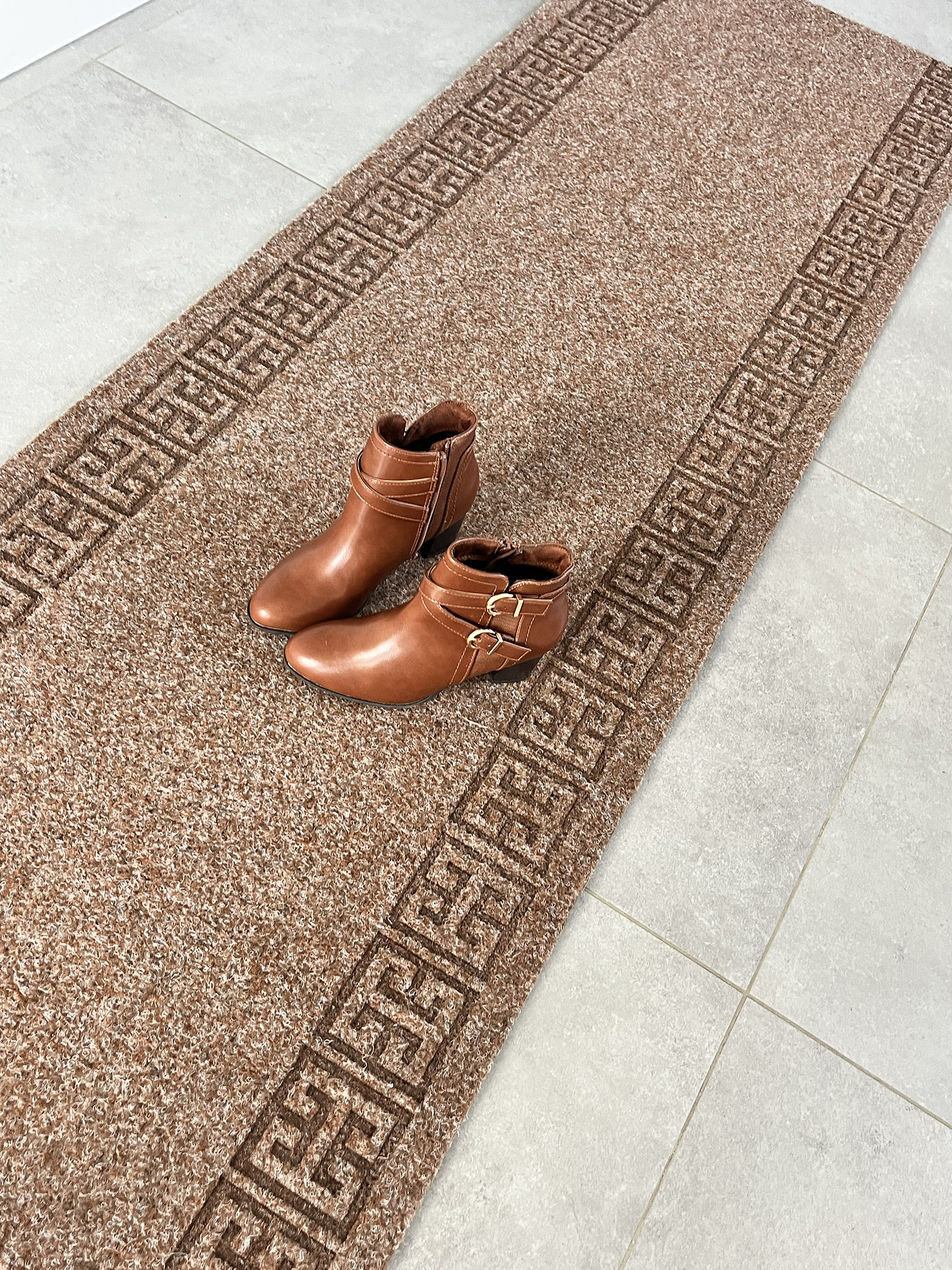 Corsica - Naaldvilt Keukenloper - Beige - 66 cm