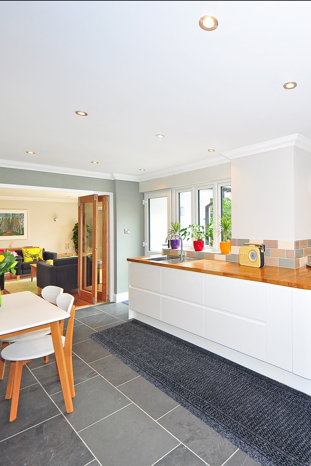 Racing - Naaldvilt Keukenloper - Antraciet - 80 cm