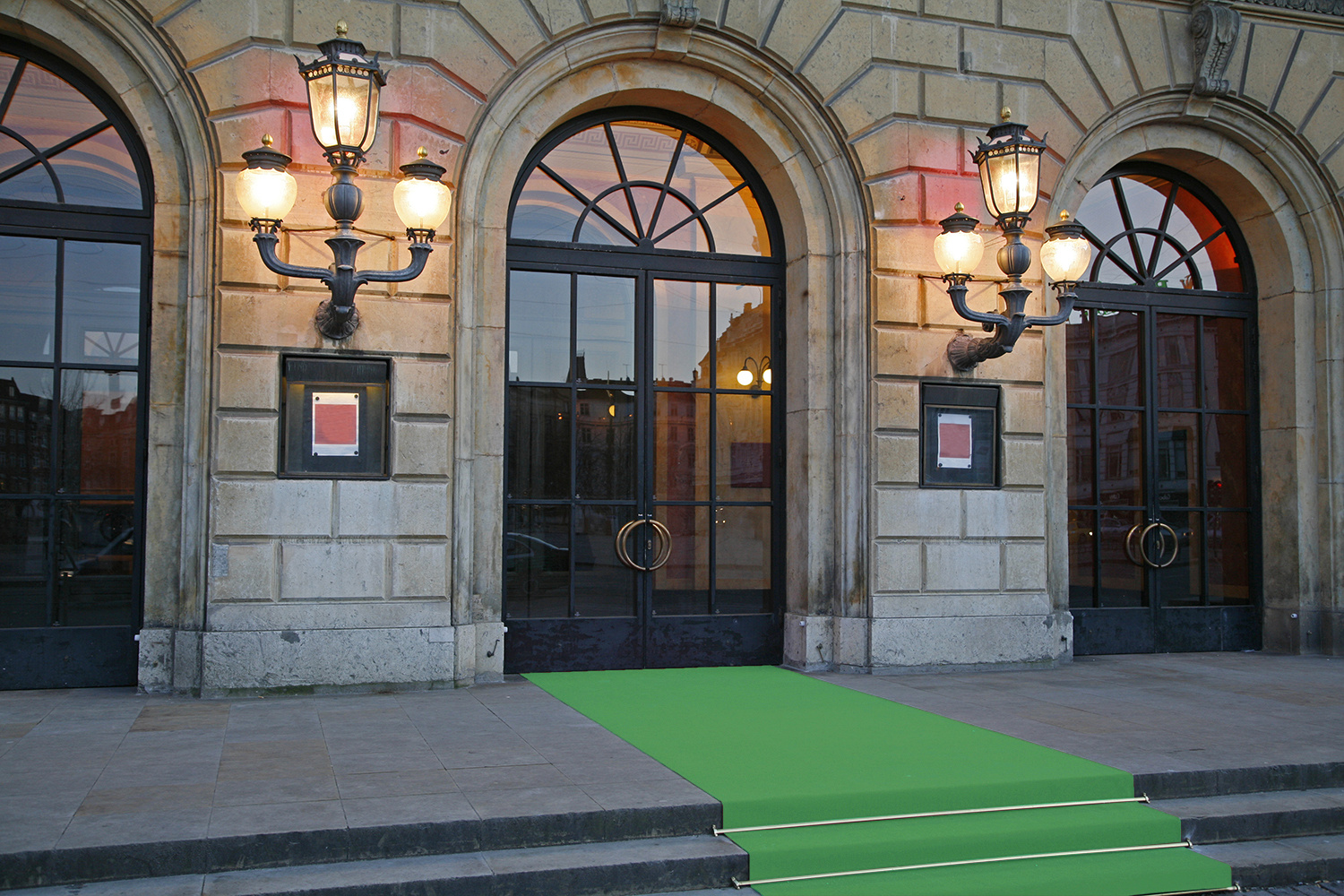 Groene tapijtloper op lengte - 200 cm