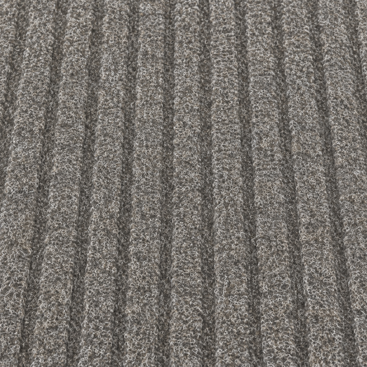 Stripe - Naaldvilt Keukenloper - Grijs - 50 cm