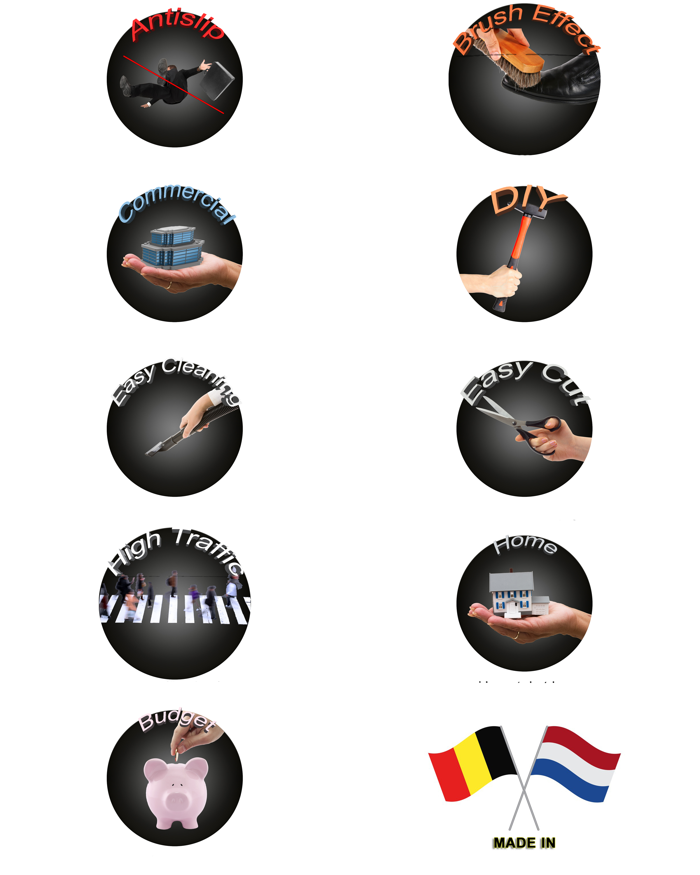 JYG Tapijtloper CLUB – Beige – 66 cm Breed