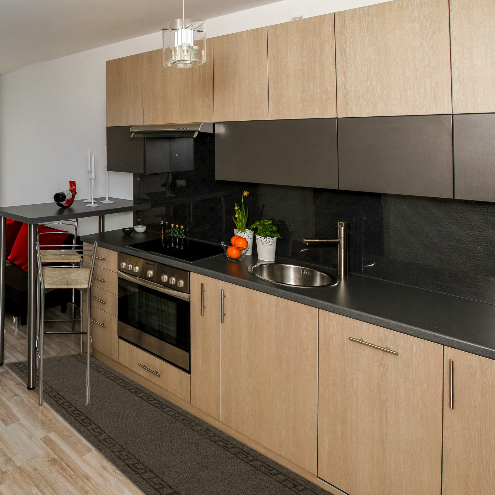 Greece - Naaldvilt Keukenloper - Bruin - 66 cm