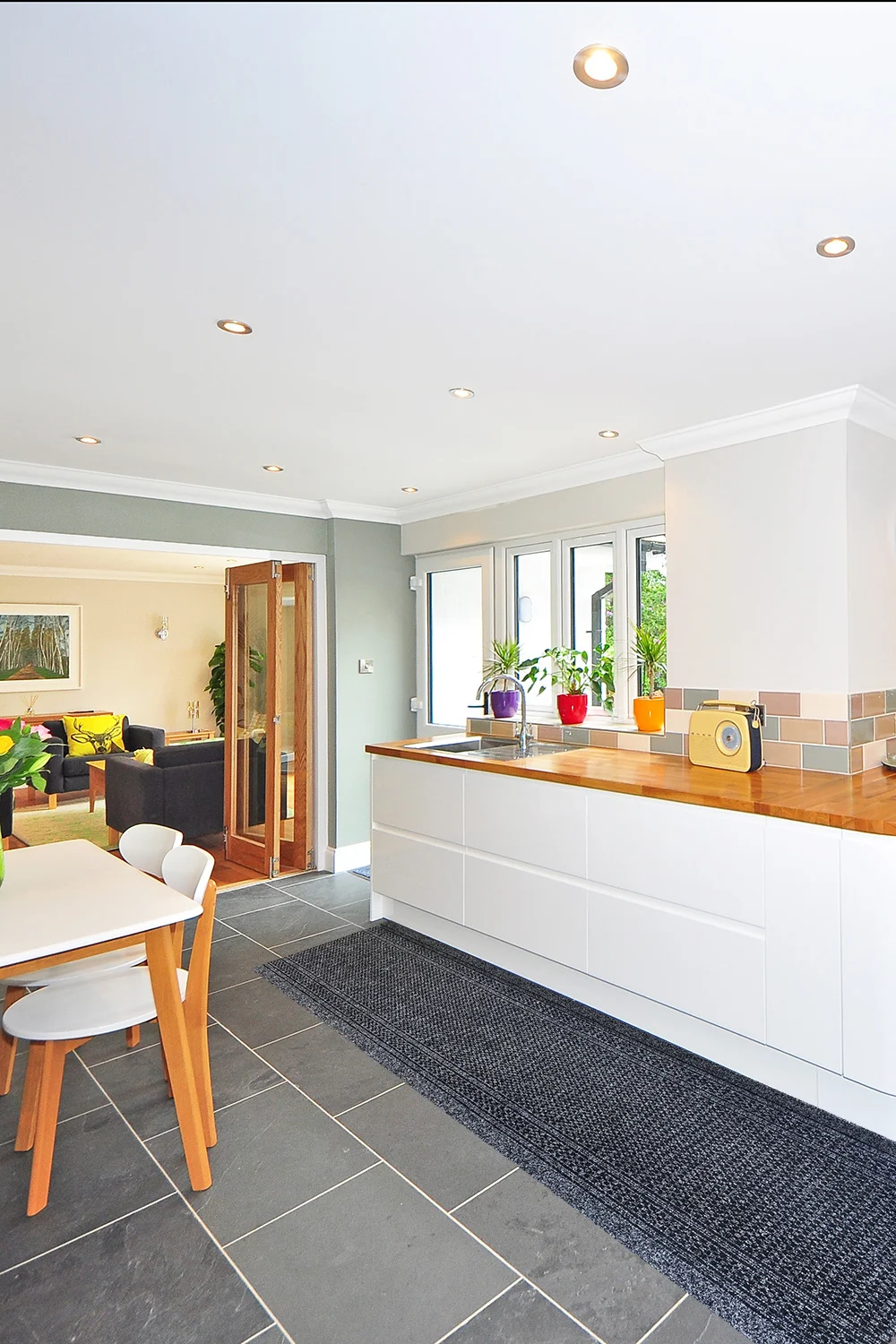 Racing - Naaldvilt Keukenloper - Antraciet - 66 cm