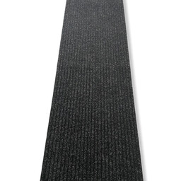 Stripe - Naaldvilt Keukenloper - Antraciet - 100 cm