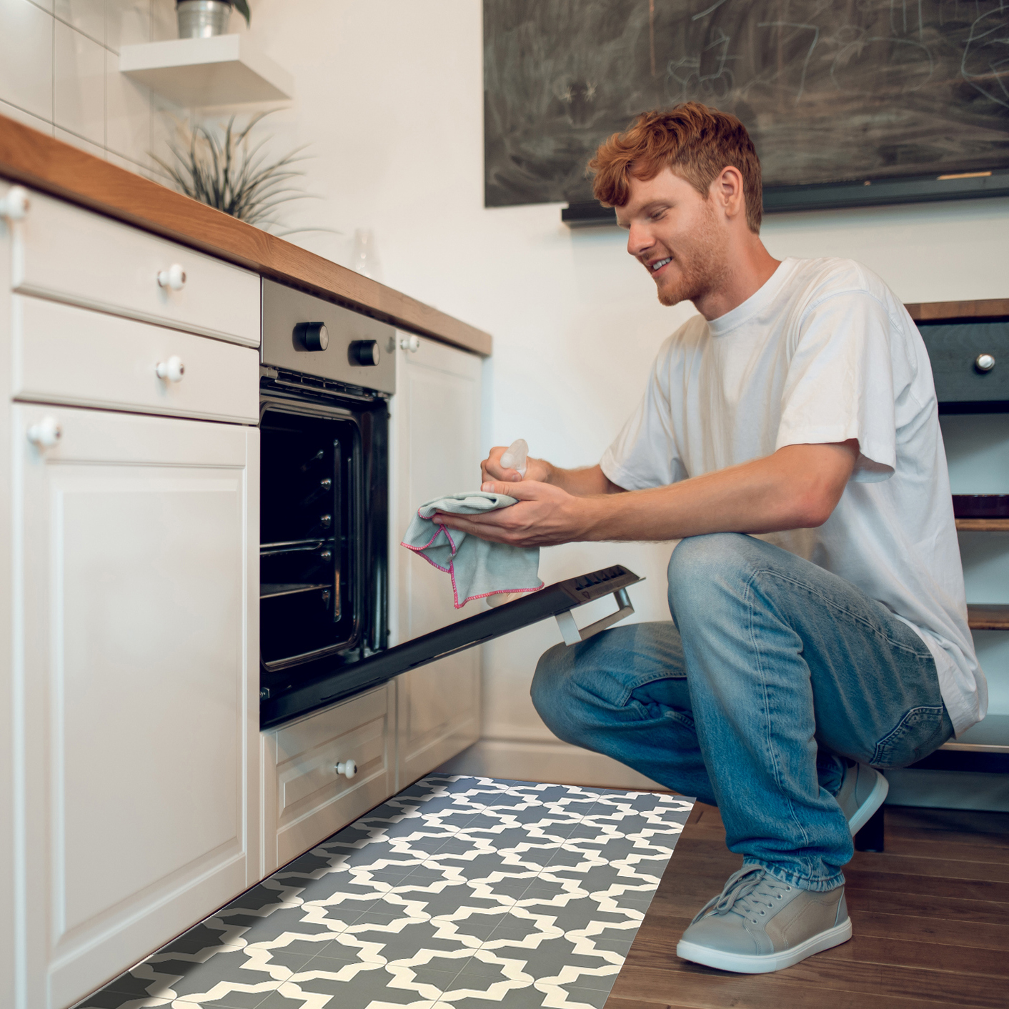 Siegen - Vinyl Keukenloper - 60 cm