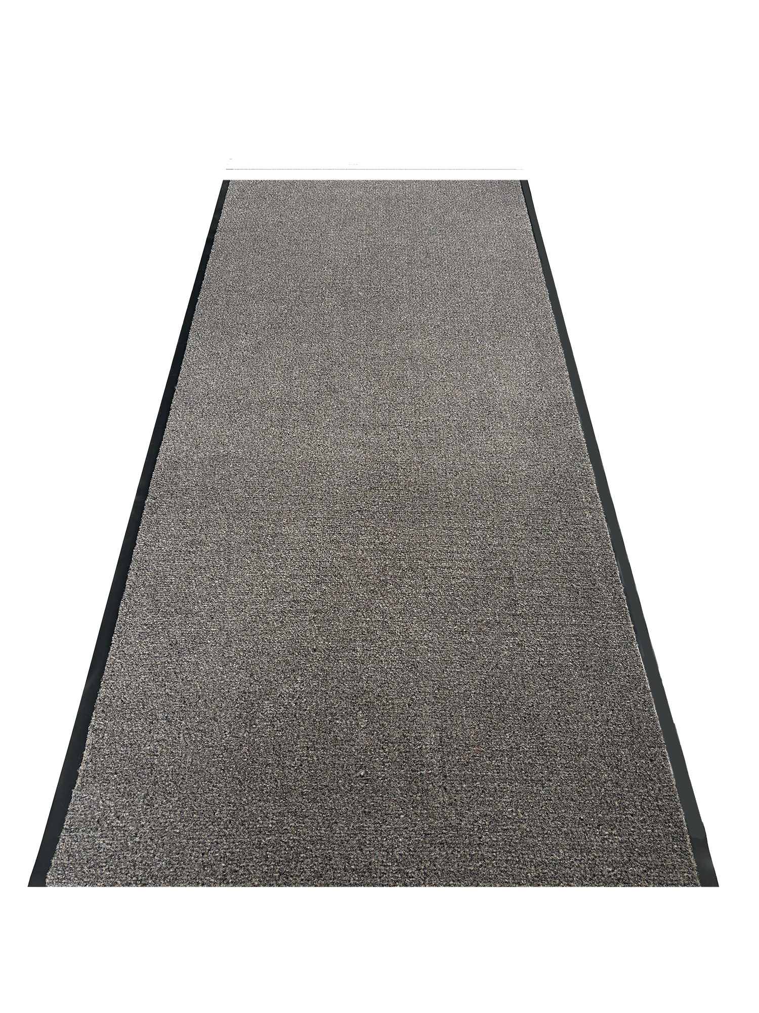 JYG Schoonloopmat XXL OLYMPIA grijs/beige 90cm - 2 zijden stootrand