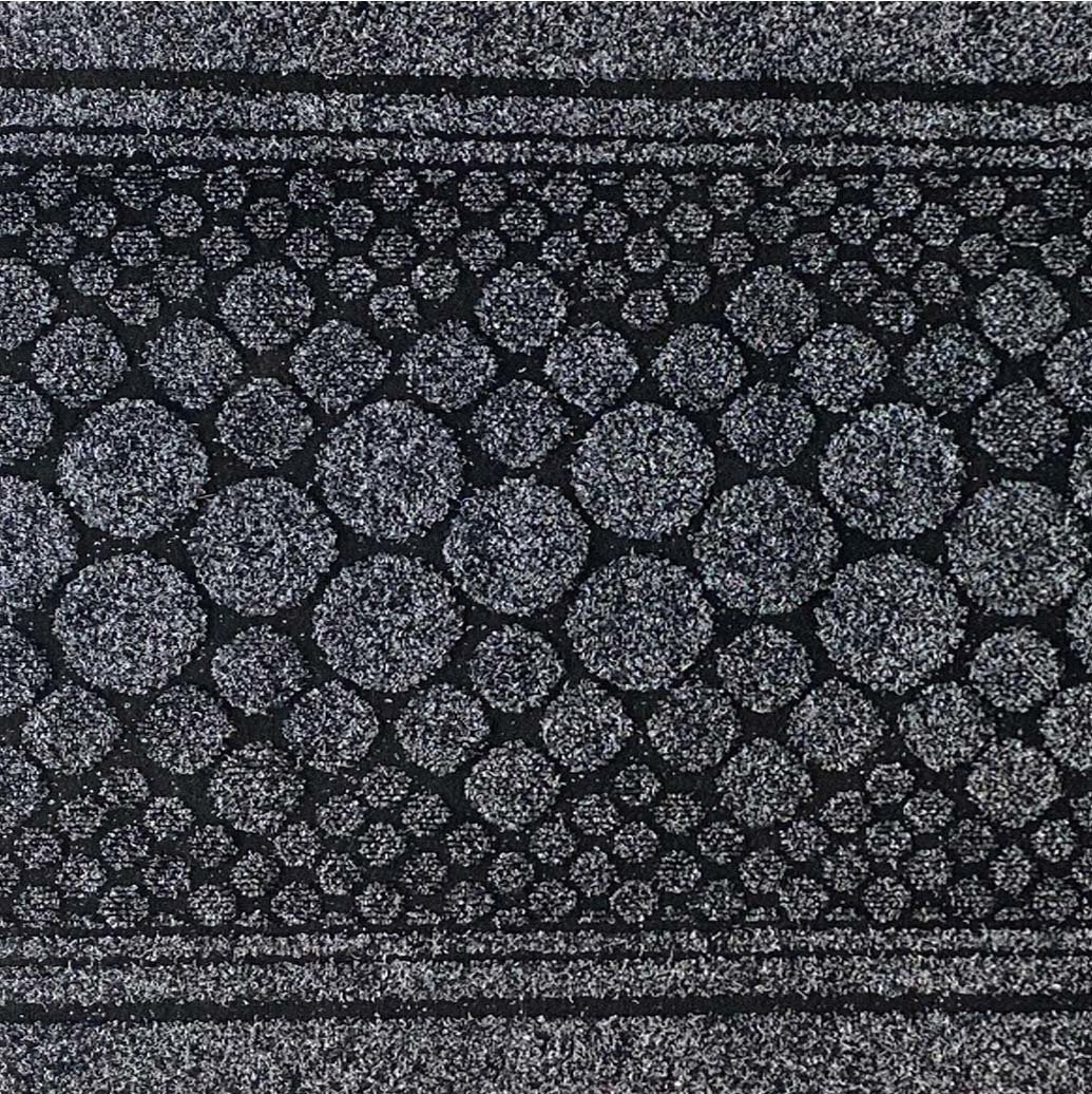 JYG Stone antraciet - Antislip Naaldvilt Loper – 66 cm breed