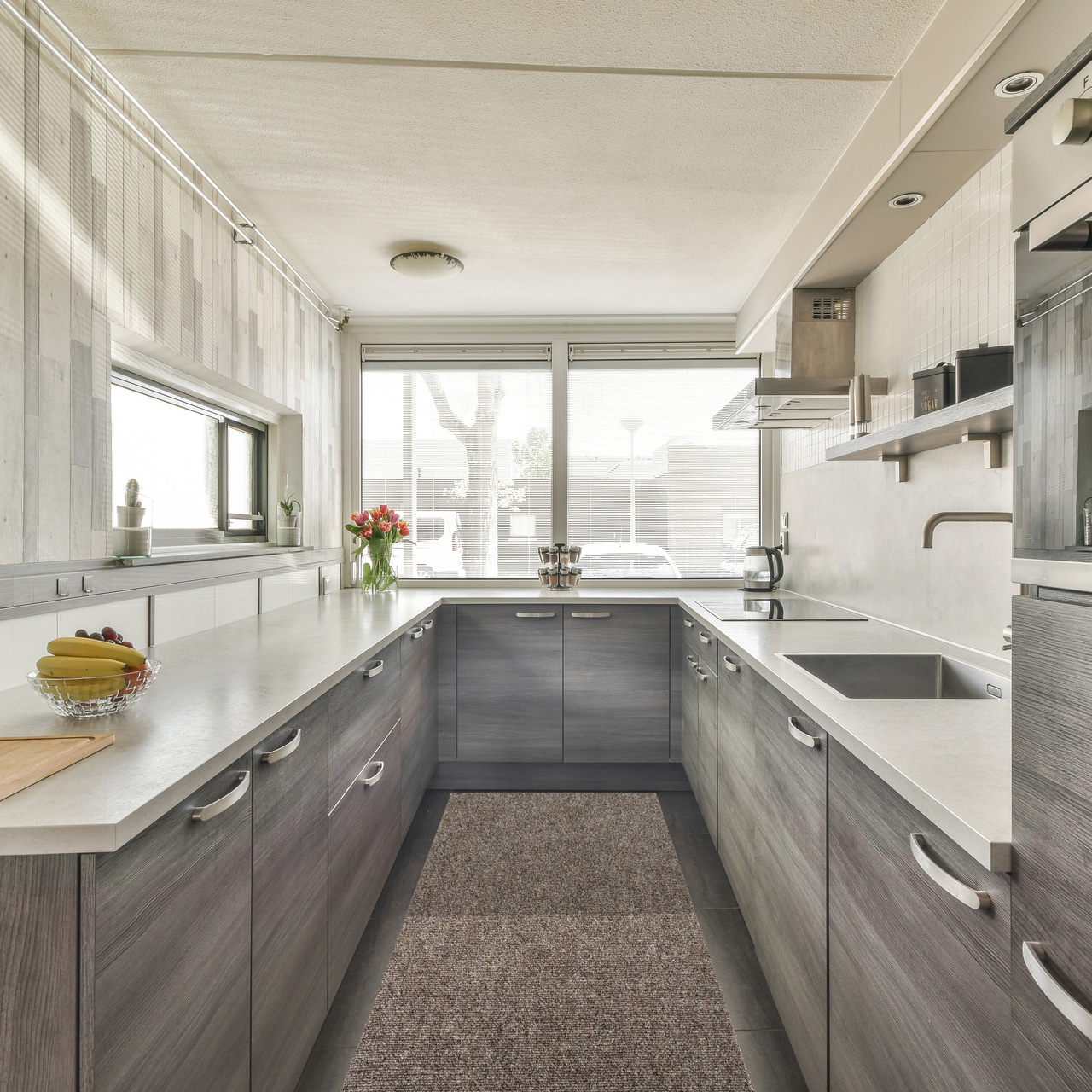 JYG STAR Beige - antislip tapijtloper  – 50 cm breed