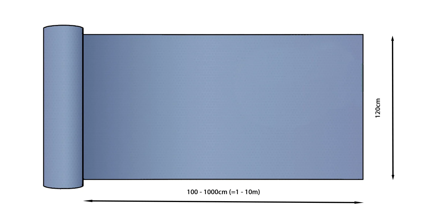 Cleanwash rood 120cm breed - deurmat 2 lange zijden afwerking - Droogloop - Schoonloop loper - of Maatwerk