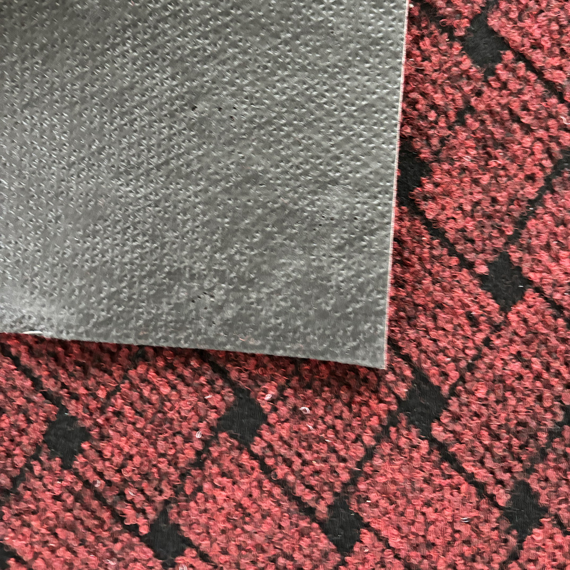 Union - Naaldvilt Keukenloper - bordeaux - 66 cm