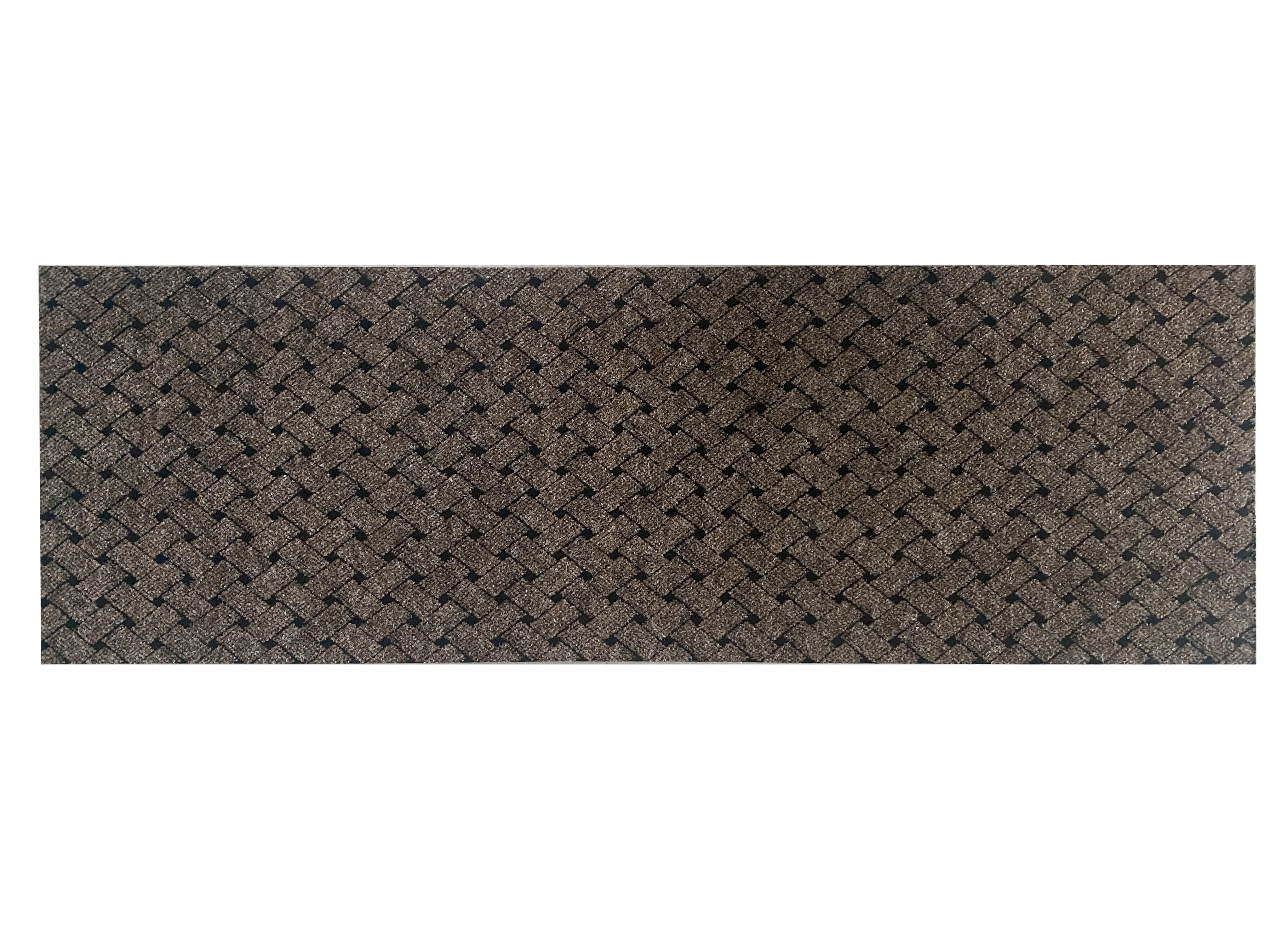 JYG UNION Bruin Tapijtloper - Keukenloper – Antislip - 66cm breed