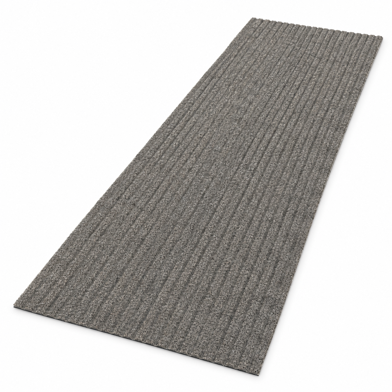 Stripe - Naaldvilt Keukenloper - Grijs - 50 cm