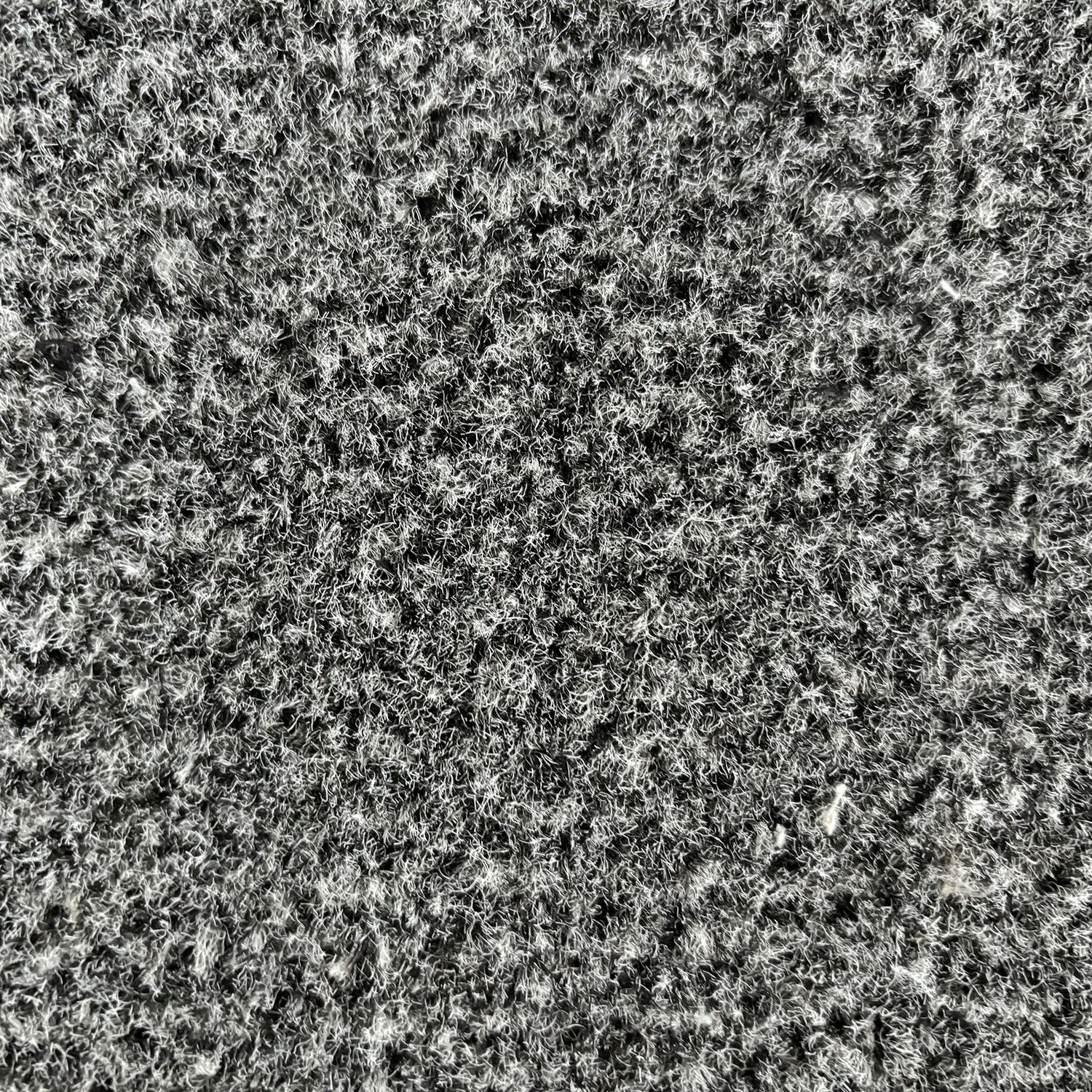 Olympia grijs - 2 lange zijden afwerking - deurmat Schoonloop loper voor binnen- en buitengebruik - Maatwerk - 90cm