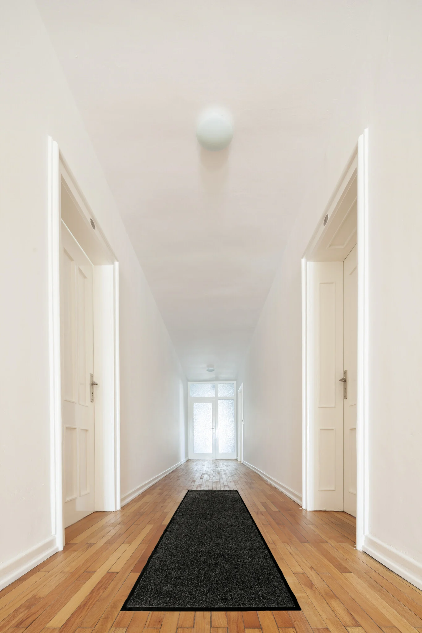 Cleanwash zwart 120cm breed - deurmat 4 zijden afwerking - Droogloop - Schoonloop loper - of Maatwerk