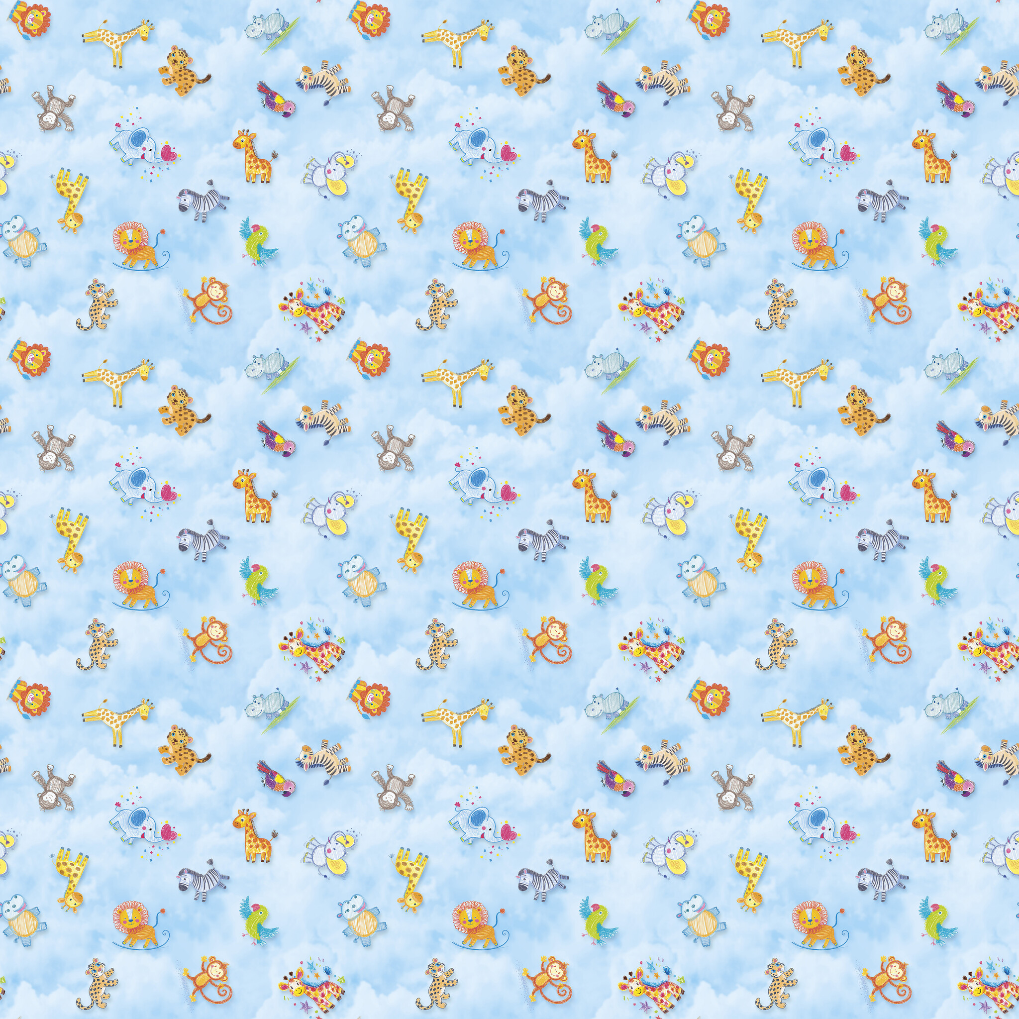 speeltapijt ANIMALI verkrijgbaar in verschillende maten