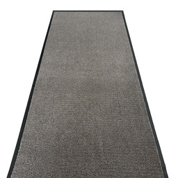 JYG binnen - buiten Schoonloopmat OLYMPIA grijs/beige 90cm - schoonloop loper voor binnen en buiten - anitslip onderzijde in verschillende maten verkrijgbaar - afwerking 4 lange zijden