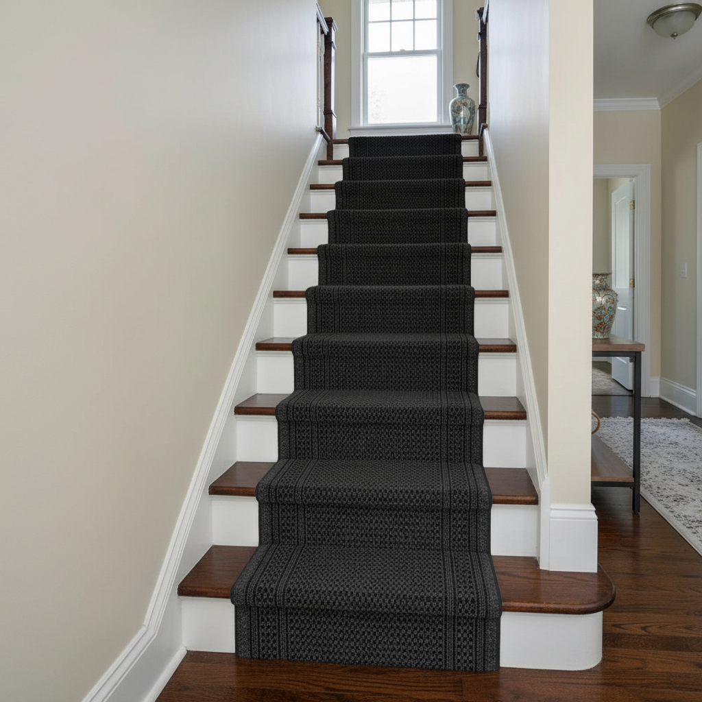 JYG Racing antraciet - Antislip tapijtloper – 80 cm breed