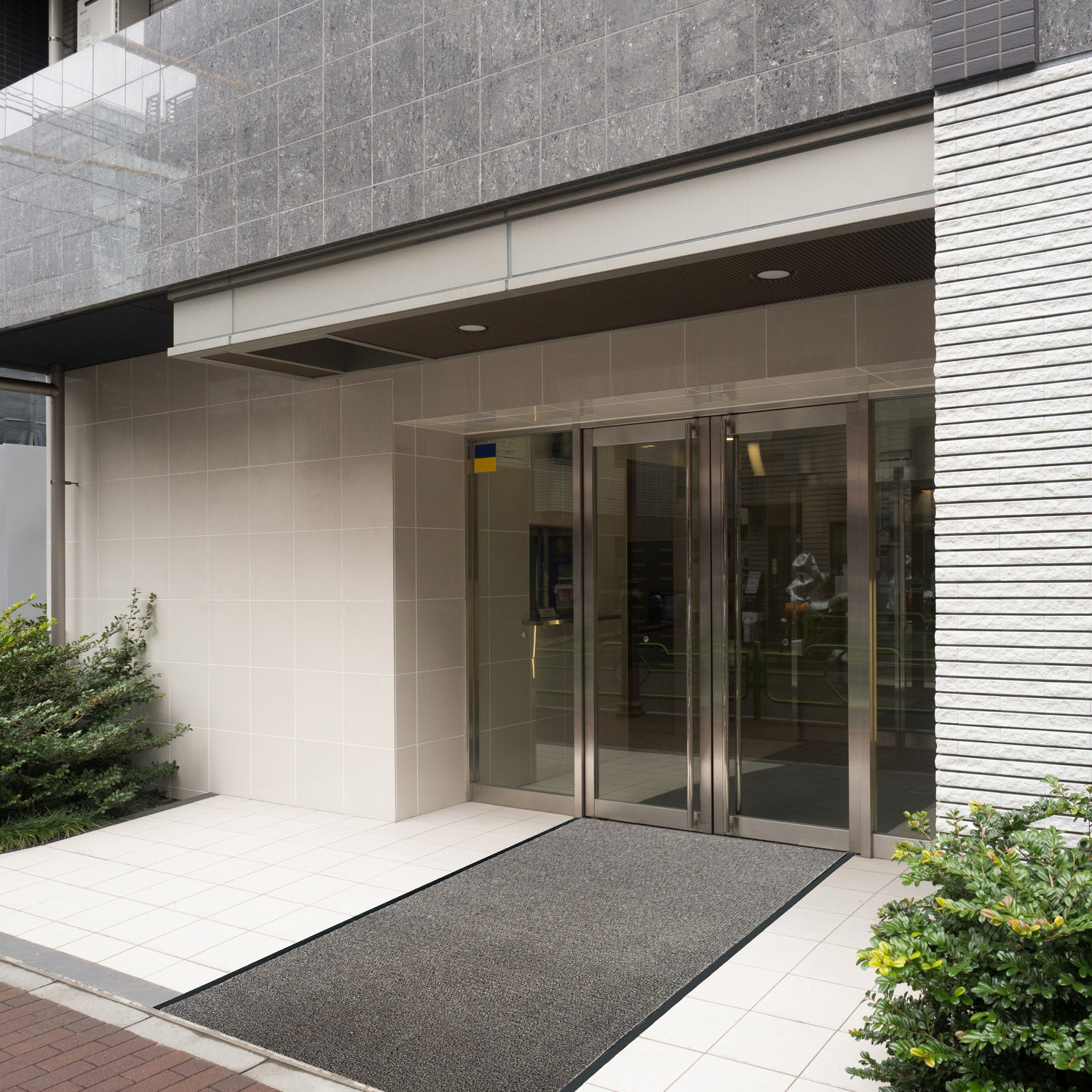 JYG Olympia grijs - 2 lange zijden afwerking - 120cm breed