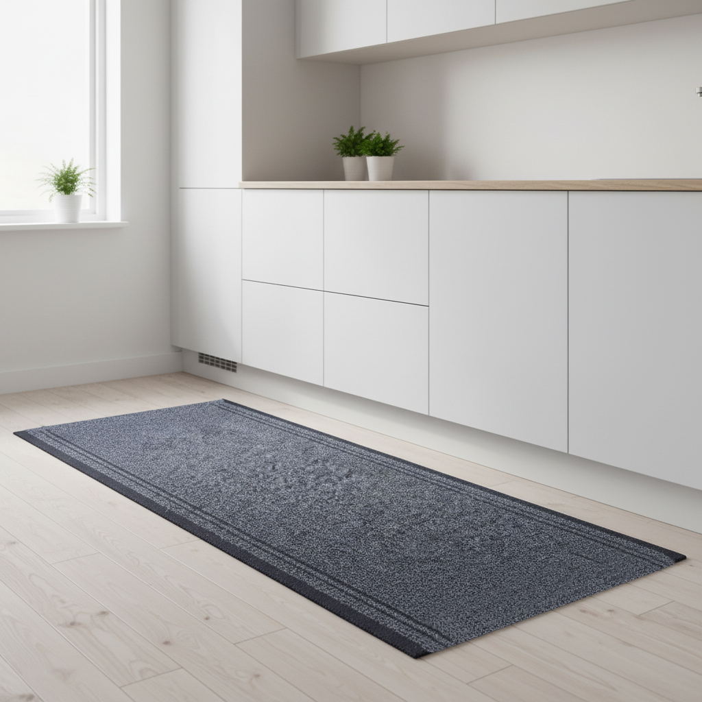 JYG CLUB Blauw - antislip tapijtloper - 66 cm breed