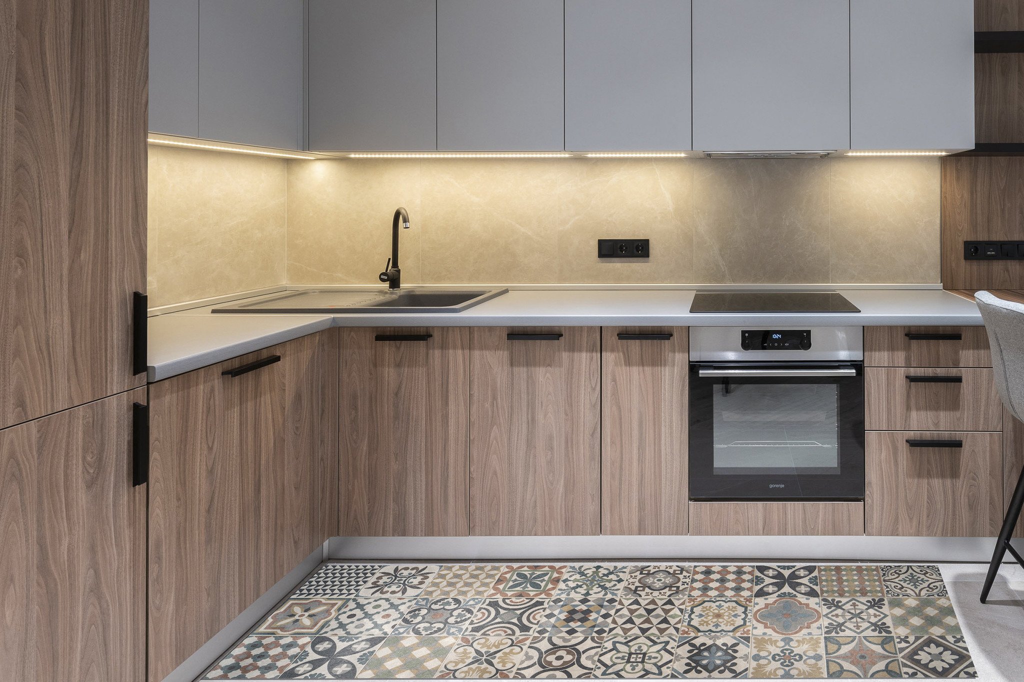 Firenze - Vinyl Keukenloper - 60 cm