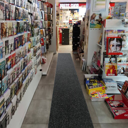 Stripe - Naaldvilt Keukenloper - Antraciet - 100 cm