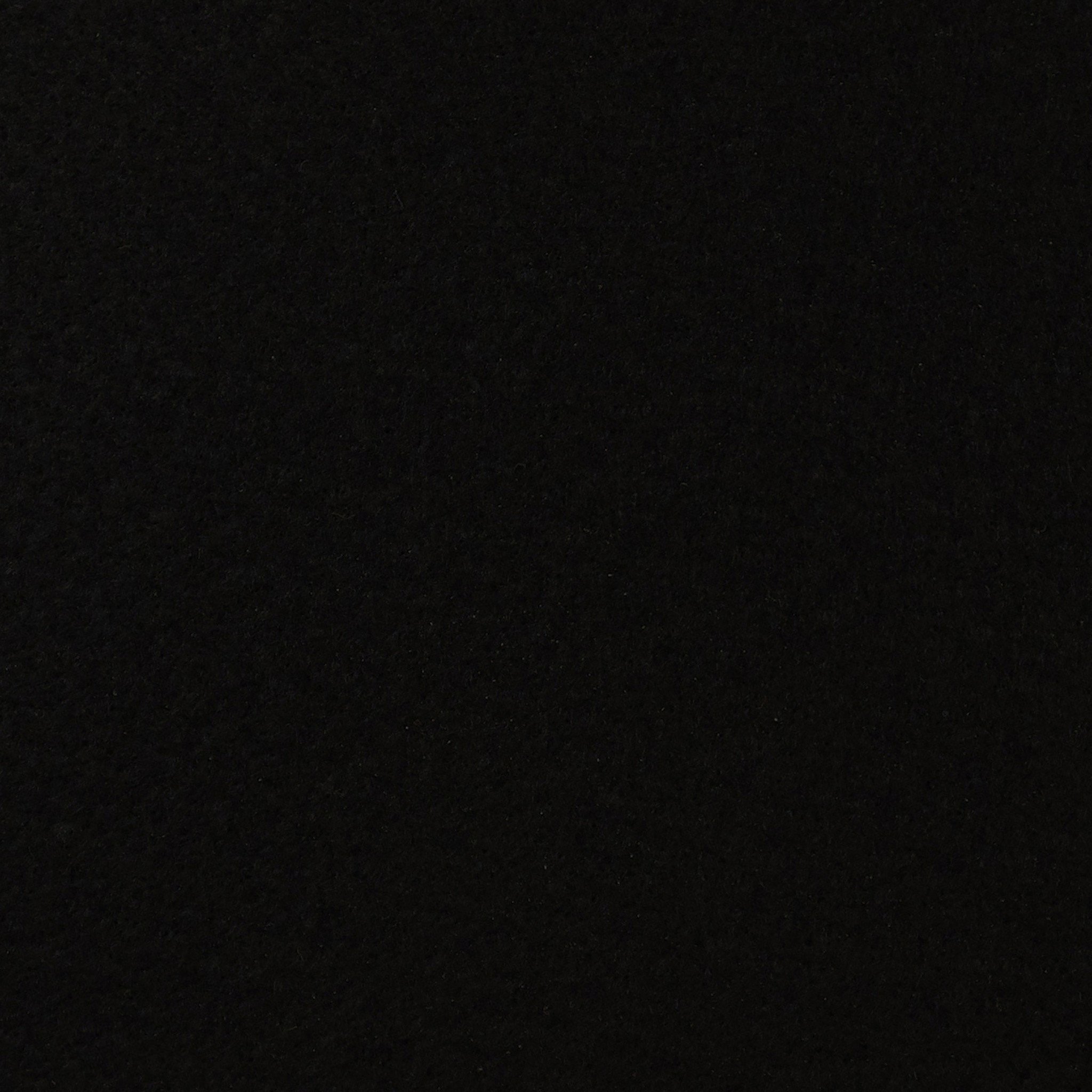 Zwarte tapijtloper op lengte - 100 cm