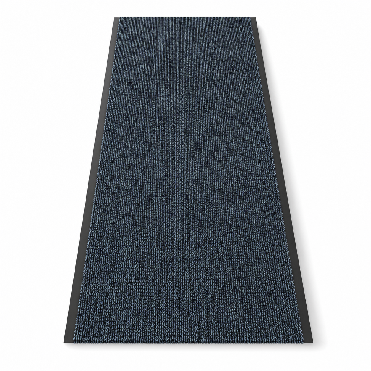 JYG ENTER deurmat loper blauw – 90 x 200 cm – antislip – rand 2 lange zijden