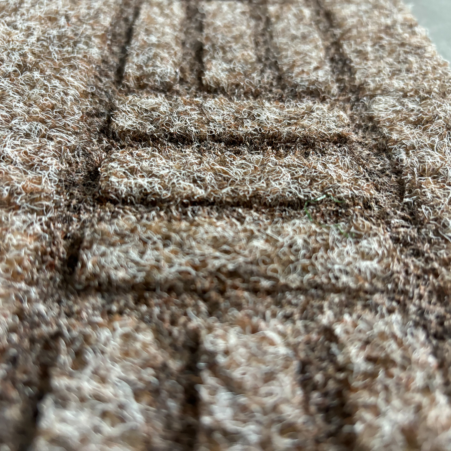 Monaco - Naaldvilt Keukenloper - Beige - 66 cm