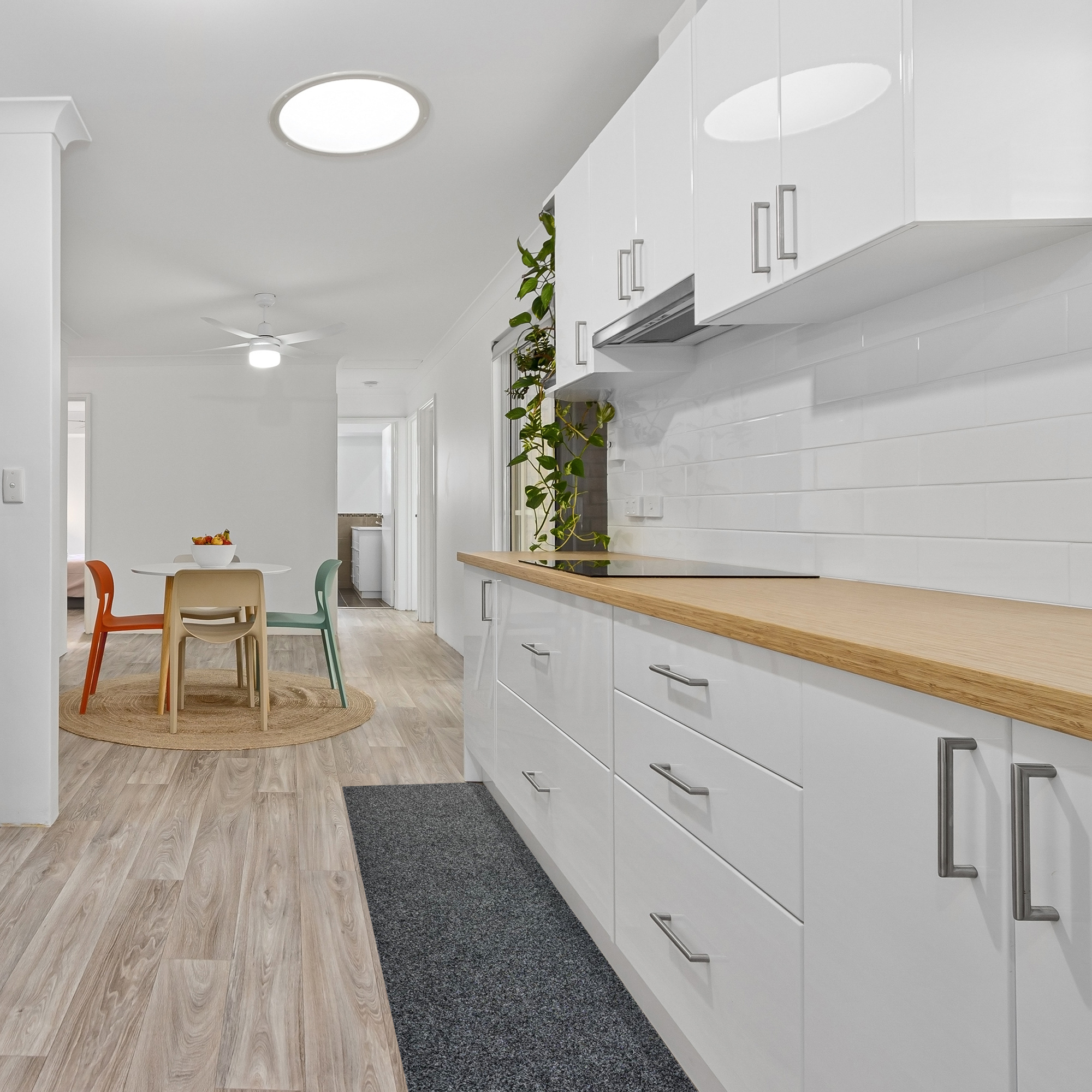 JYG STAR lopertapijt Antraciet breedte 50cm