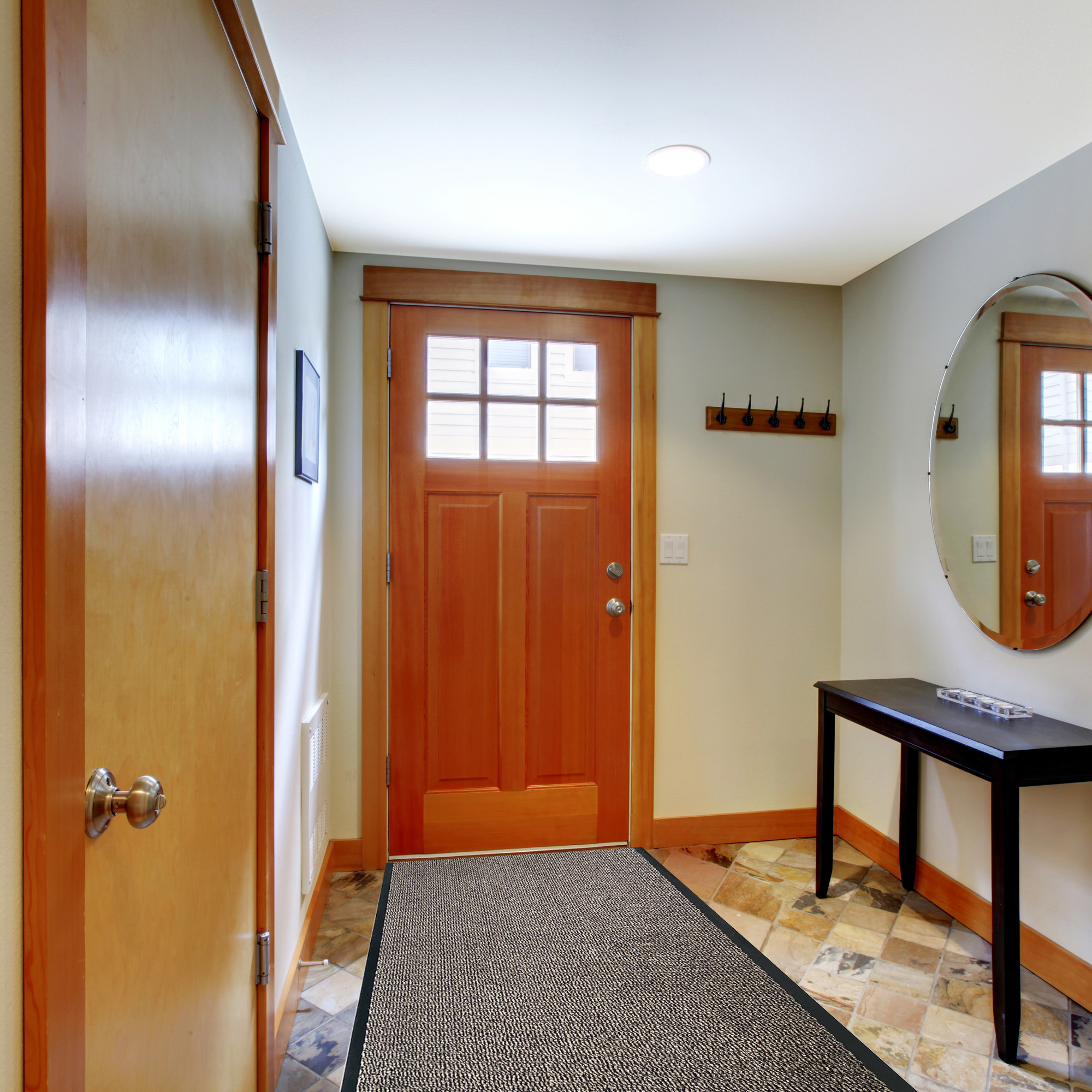 JYG Deurmat -loper Enter beige - 90cm breed - rand 2 zijden