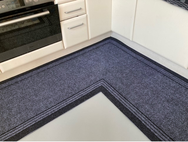 CLUB MARINE BLAUW - Naaldvilt Keukenloper - 66 cm