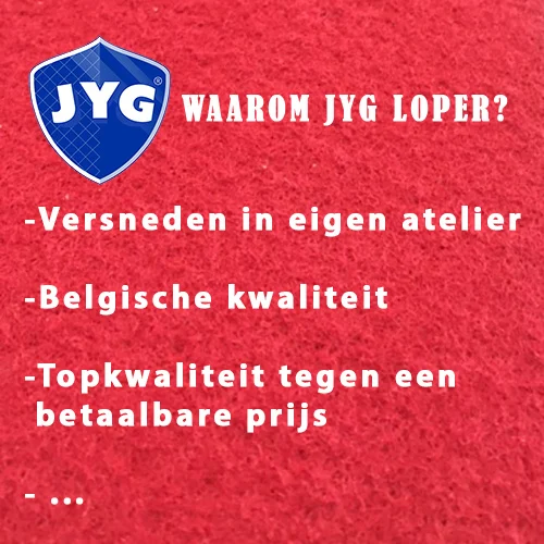 Cleanwash rood 120cm breed - deurmat 4 zijden afwerking - Droogloop - Schoonloop loper - of Maatwerk