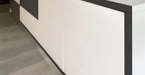 Transparante keukenloper