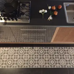 Brussels - Vinyl Keukenloper - 62 cm