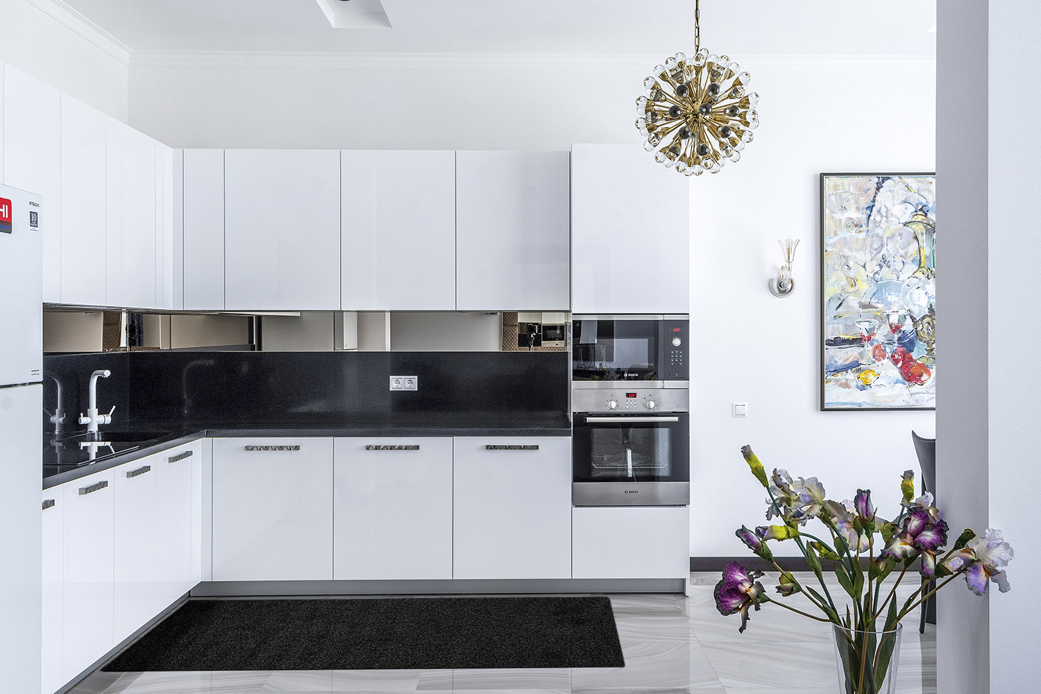 Wasbare Deurmat & Tapijtloper KATCOT ANTRACIET Antislip | 80cm Breed