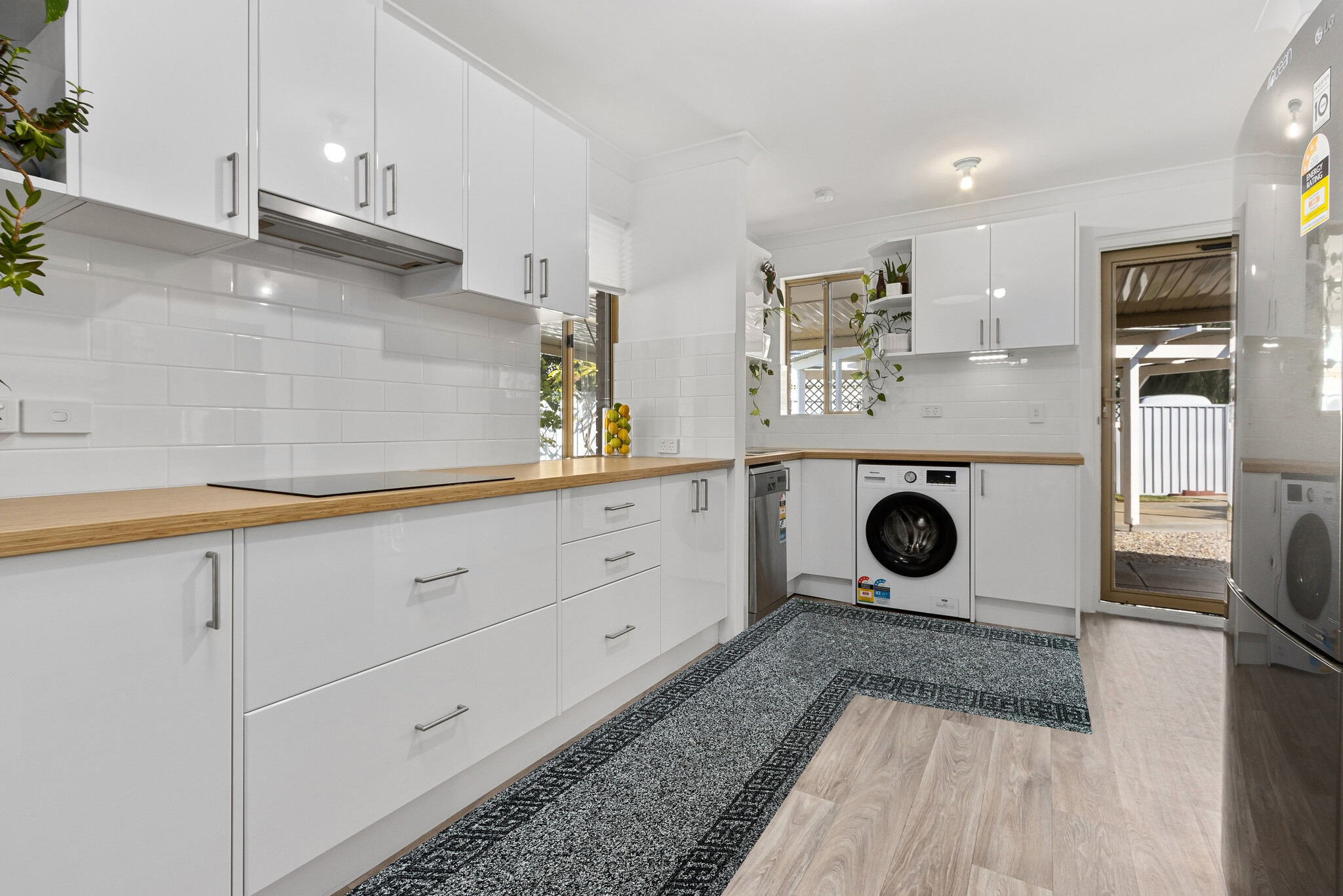 Greece - Naaldvilt Keuken - traploper - Antraciet - 66 cm