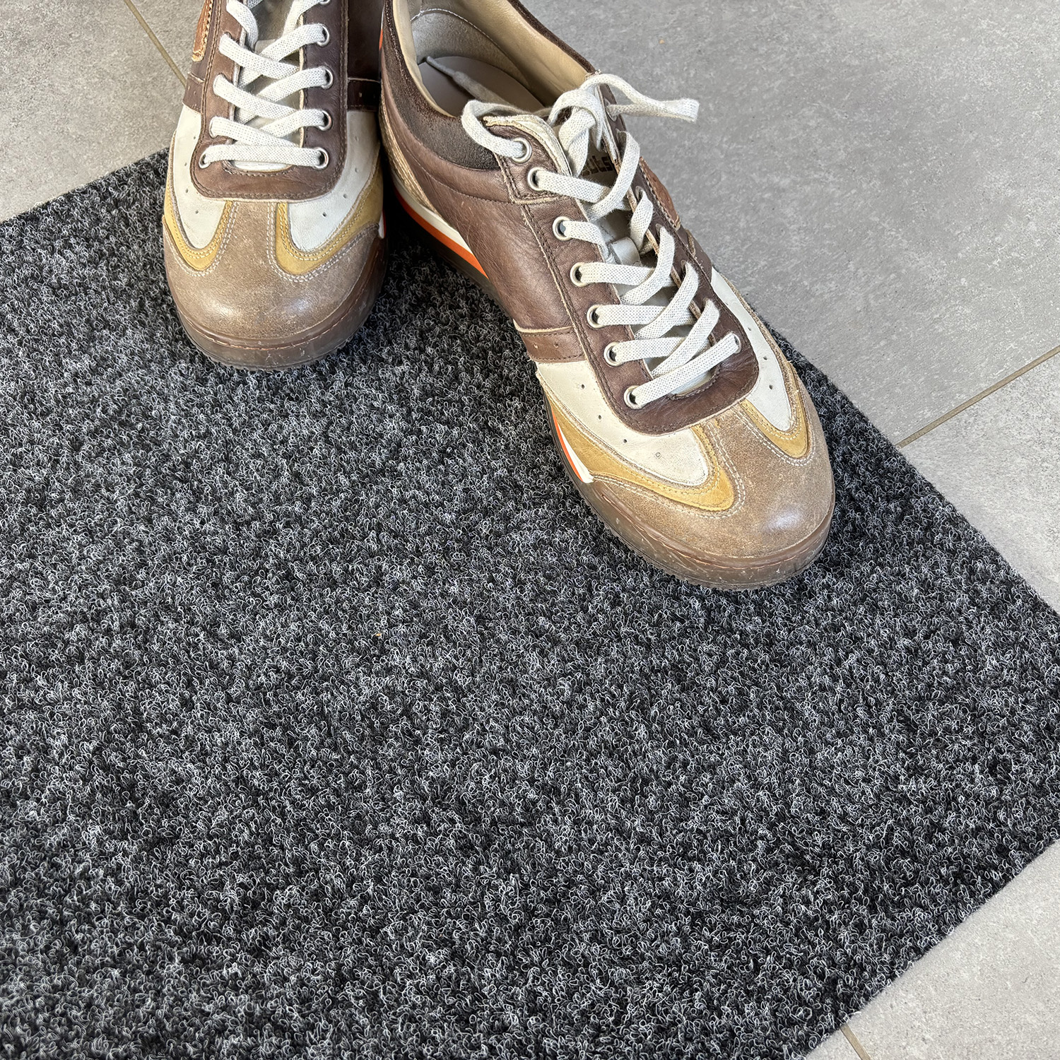 JYG STAR lopertapijt Antraciet breedte 66cm