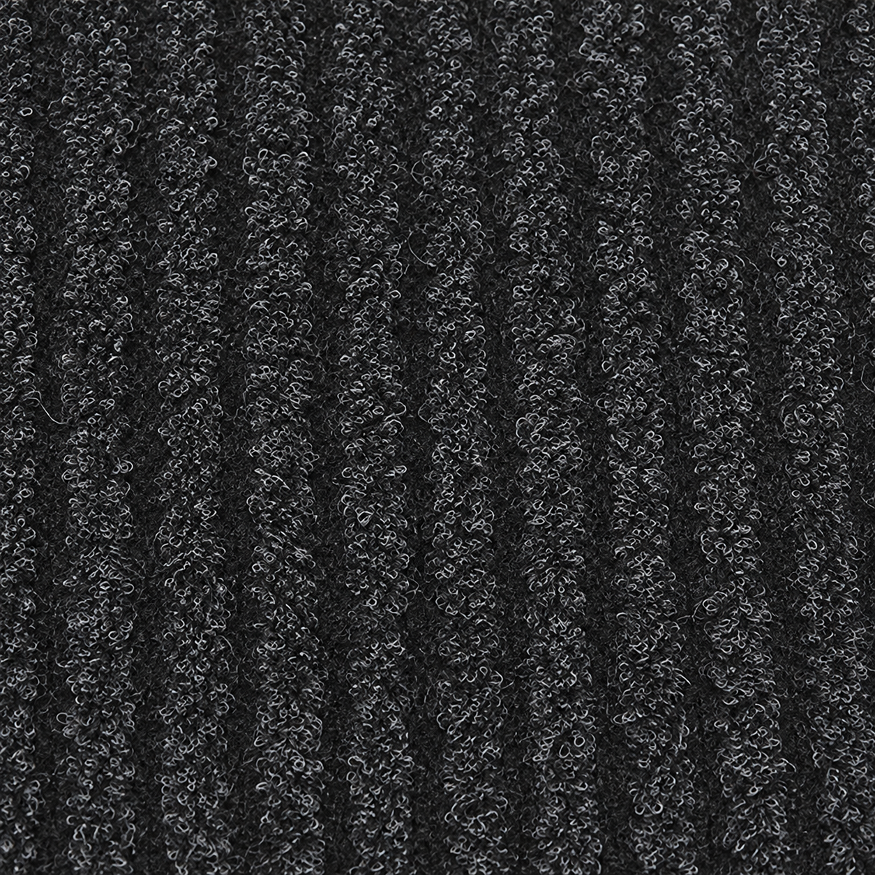 Stripe - Naaldvilt Keukenloper - Antraciet - 100 cm