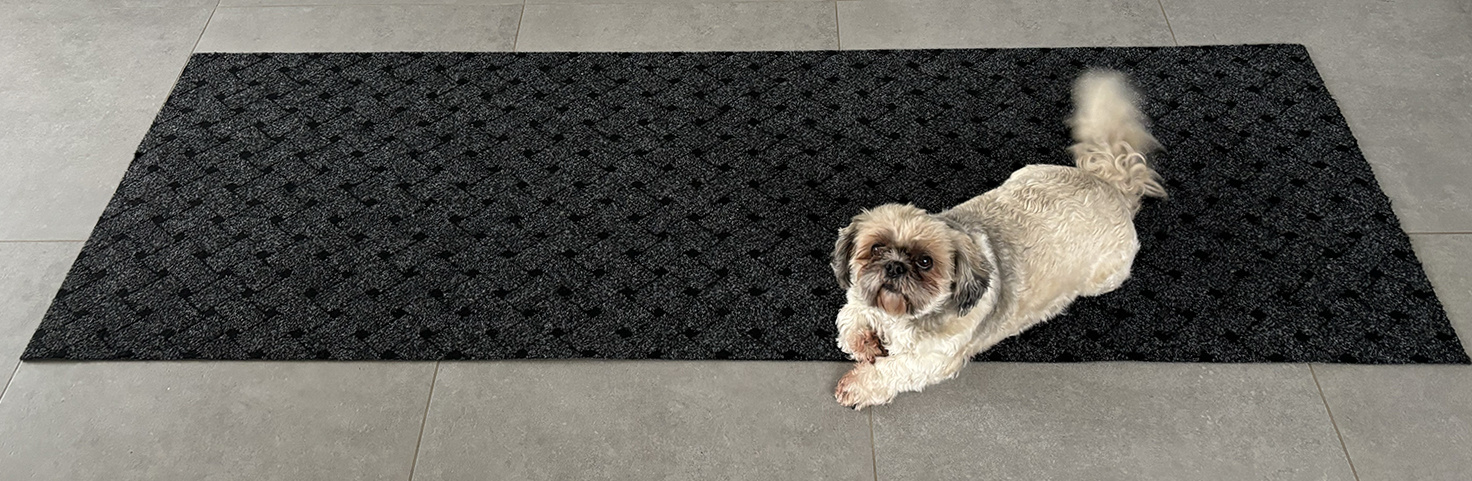 Union - Naaldvilt Keukenloper - Antraciet - 66 cm