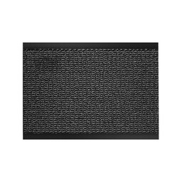 Enter grijs - 2 lange zijden afwerking - deurmat Schoonloop loper - Maatwerk - 90cm